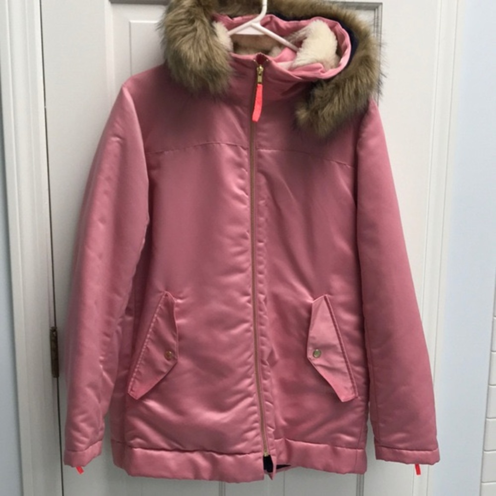 Pink JCrew Jacket